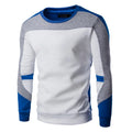 2025 Men's Sweatshirt Casual Fashion Hoodies Men Slim Fit Pullover Male Long Sleeve Streetwear Patchwork Quality Sweatshirts Men