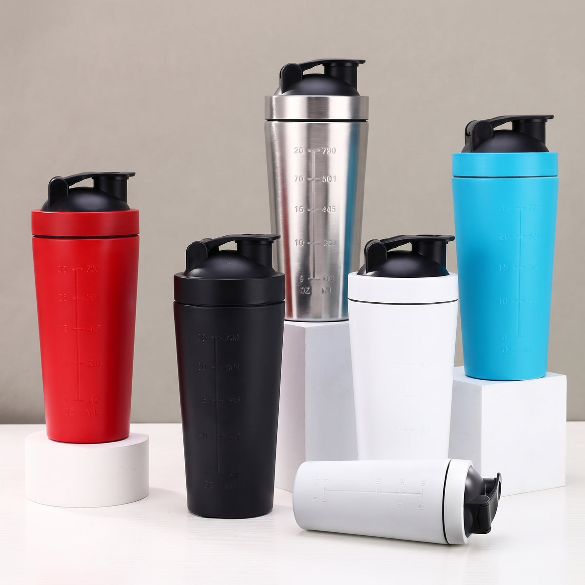 Garrafa-Shaker-Desportivo-em-Aço-Inoxidável-Douraz